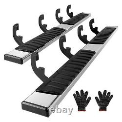 Running Boards 6 Fit 2019-2023 Chevy Silverado/GMC Sierra 1500-Crew Cab