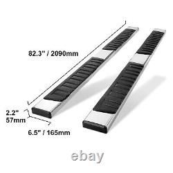 Running Boards 6 Fit 2019-2023 Chevy Silverado/GMC Sierra 1500-Crew Cab