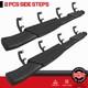 Running Boards For 19-25 Silverado/sierra 1500 Crew Cab Curved Truck Nerf Steps