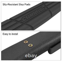 Running Boards For 19-25 Silverado/Sierra 1500 Crew Cab Curved Truck Nerf Steps