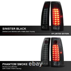 SINISTER BLACK SMOKE LED Brake Tail Light For 88-99 Chevy GMC C10 C/K Truck