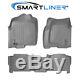 SMARTLINER Custom Fit Floor Mats Grey For 00-07 Silverado/Sierra SUV Crew Cab