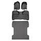 Smartliner Front/rear Floor Liners Withbedliner Black Silverado/sierra Crew