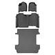 Smartliner Front/rear Floor Liners With Bedliner-black Silverado/sierra Crew