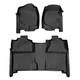 Smartliner Sa0015/b0020 Front/rear Floor Liners Black Silverado/sierra Crew