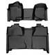 Smartliner Sa0296/b0020 Front/rear Floor Liners Black Silverado/sierra Crew