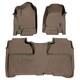 Smartliner Sa1136/b1136 Front/rear Floor Liners Tan Silverado/sierra Crew