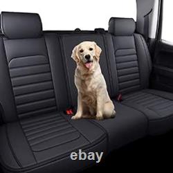 Seat Covers for Silverado Sierra Fit 2007-2024 2025 1500/2500/3500HD Crew Double