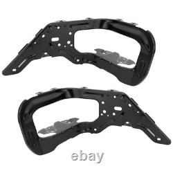Set of 2 Bumper Face Bar Brackets Retainer Mounting Braces for Chevy GMC Pair