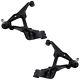 Set Of 2 Control Arms Front Driver & Passenger Side Lower For Chevy Arm Pair