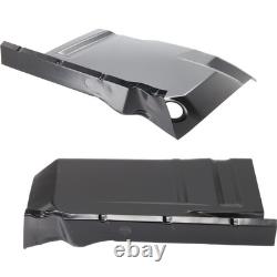 Set of 2 Floor Pans Front Driver & Passenger Side Inner Interior Inside Pair