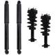 Shock And Fully Loaded Strut Set Of 4 Front & Rear Driver Passenger Side For Gmc