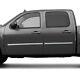 Side Molding Trim For 09-13 Chevy Silverado Crew Cab (stainless Steel 4pc Upper)