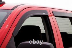Side Window Deflector for 2019-2021 Fits Chevrolet Silverado 1500 Crew Cab Picku