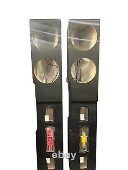 Silverado Sierra 07-24 Crew Cab Subwoofer Box Enclosure 2x8 Woofers W RGB