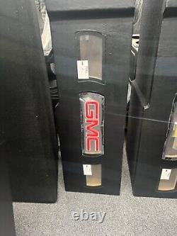 Silverado Sierra 07-24 Crew Cab Subwoofer Box Enclosure 2x8 Woofers W RGB