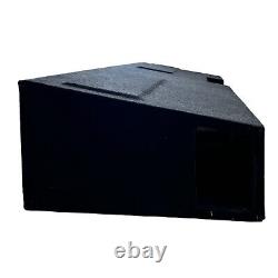 Silverado Sierra 14-18 Crew Cab Square Subwoofer Box Enclosure 4x8 Single Ported