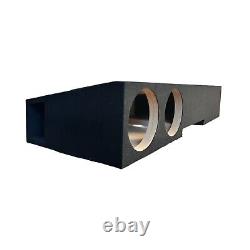 Silverado Sierra 2014-2018 Crew Cab Subwoofer Box Enclosure Dual 8 Dual Ported