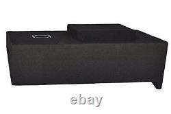 Silverado/Sierra Crew Cab 2008-2013 Single 10 Subwoofer Enclosure Sub Box