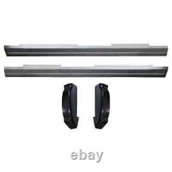 Slip-on Rocker Panel & Cab Corner Kit for 99-07 GMC Chevy Crew Cab Pickup Truck