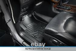 SmartLiner Floor Mats Liner Set for 2019-2021 Silverado Sierra 1500 Crew Cab