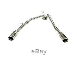 Stainless Catback Exhaust For 14-18 Silverado Sierra 1500 4.3L 5.3L By Maximizer