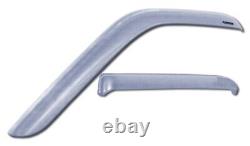 Stampede Chrome Rain Guards Vent Visors 19-2024 Silverado & GMC Sierra Crew Cab