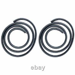 Standard and Crew Cab Front Door Opening Weatherstrip Pair 07-13 Chevy Silverado