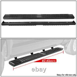 Step Bar Running Boards for 2007-2019 Silverado/Sierra 1500 2500 3500 Crew Cab