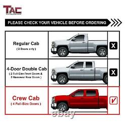 TAC Sidewinder Running Boards for 07-18 Chevy Silverado/GMC Sierra 1500 Crew Cab