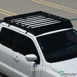 TLAPS For 14-18 Silverado/Sierra 1500 Crew Modular Window Frames Roof Basket Blk