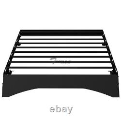 TLAPS For 14-18 Silverado/Sierra 1500 Crew Modular Window Frames Roof Basket Blk