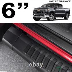 TLAPS For 19-24 Silverado/Sierra Crew 6 OE Aluminum Running Boards -Matte Black