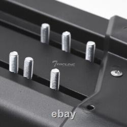 TLAPS For 19-24 Silverado/Sierra Crew 6 OE Aluminum Running Boards -Matte Black