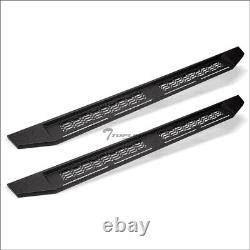 TLAPS For 2019-2024 Silverado/Sierra Crew 7 Modular Running Boards Textured Blk