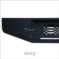 TLAPS For 2019-2024 Silverado/Sierra Crew 7 Modular Running Boards Textured Blk