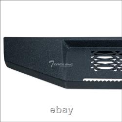TLAPS For 2019-2024 Silverado/Sierra Crew 7 Modular Running Boards Textured Blk