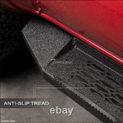 TLAPS For 2019-2024 Silverado/Sierra Crew 7 Modular Running Boards Textured Blk