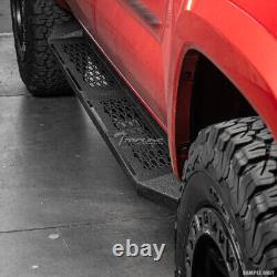 TLAPS For 2019-2024 Silverado/Sierra Crew 7 Modular Running Boards Textured Blk