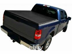 Tonneau Cover For 04-07 Chevy GMC Silverado 1500 Classic HD Sierra Crew CC96T1