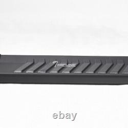 Topline For 07-18 Silverado/Sierra Crew 6 OE Aluminum Running Boards -Matte Blk