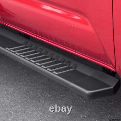 Topline For 07-18 Silverado/Sierra Crew 6 OE Aluminum Running Boards -Matte Blk