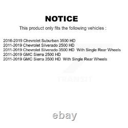 Transit Auto KGA-101363 Brake Disc and Pad Kit Front & Rear for Chevy Chevrolet