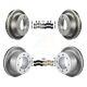 Transit Auto Kga-101684 Brake Disc And Pad Kit Front & Rear For Chevy Chevrolet