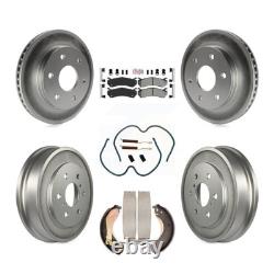 Transit Auto KGA-104267 Brake Disc and Pad Kit Front & Rear for Chevy Chevrolet