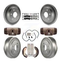 Transit Auto KGA-104477 Brake Disc and Pad Kit Front & Rear for Chevy Chevrolet