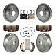 Transit Auto Kga-104483 Brake Disc And Pad Kit Front & Rear For Chevy Chevrolet