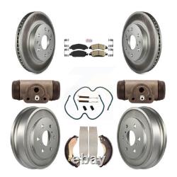 Transit Auto KGA-104504 Brake Disc and Pad Kit Front & Rear for Chevy Chevrolet