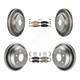 Transit Auto Kga-104762 Brake Disc And Pad Kit Front & Rear For Chevy Chevrolet