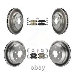 Transit Auto KGA-104762 Brake Disc and Pad Kit Front & Rear for Chevy Chevrolet